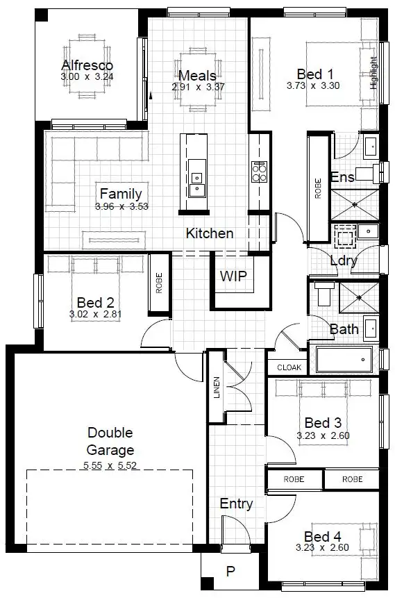 Floorplan of Homely house listing, 19 Infantry Street, Jordan Springs NSW 2747