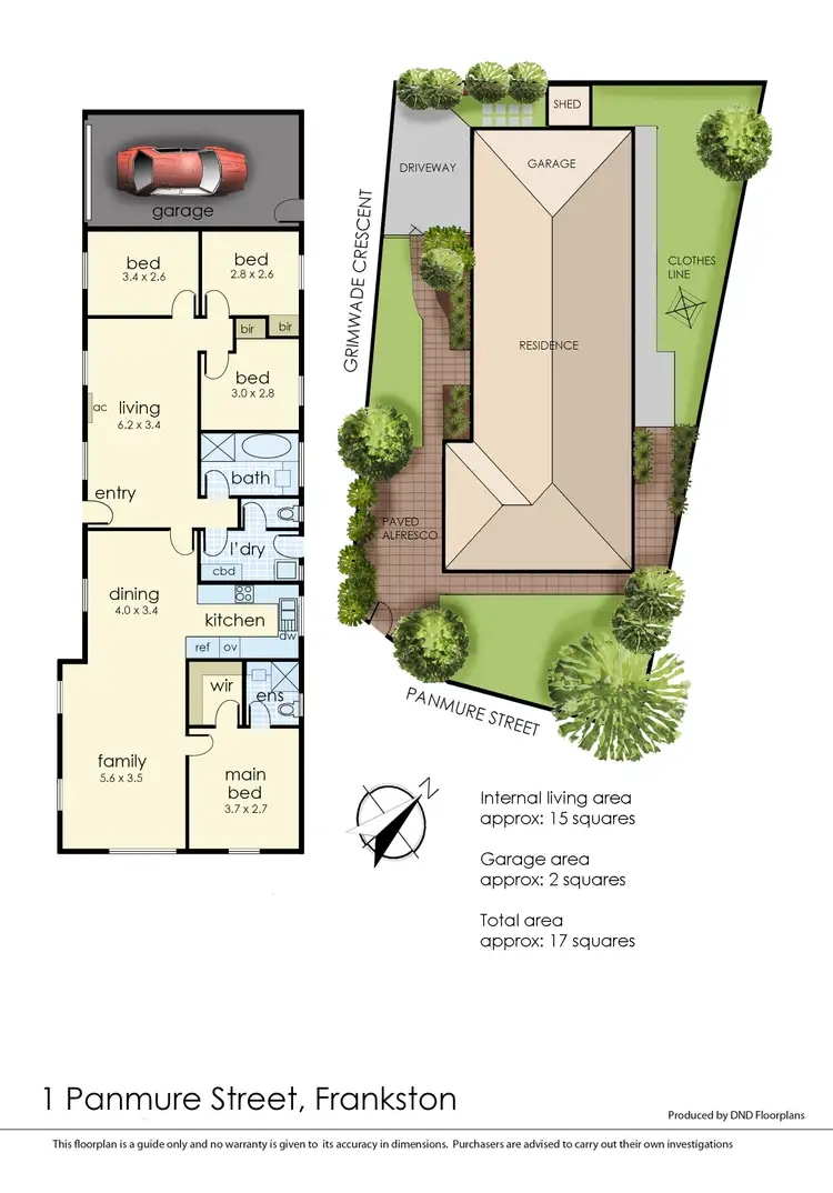 Floorplan of Homely house listing, 1 Panmure Street, Frankston VIC 3199