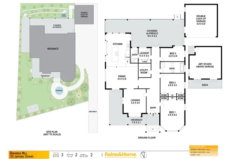 Floorplan of Homely house listing, 39 James Street, Girards Hill NSW 2480
