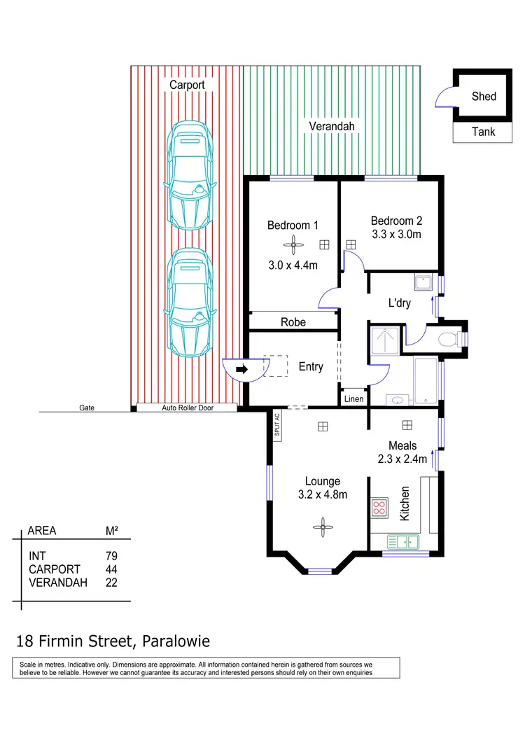 Floorplan of Homely house listing, 18 Firmin Street, Paralowie SA 5108