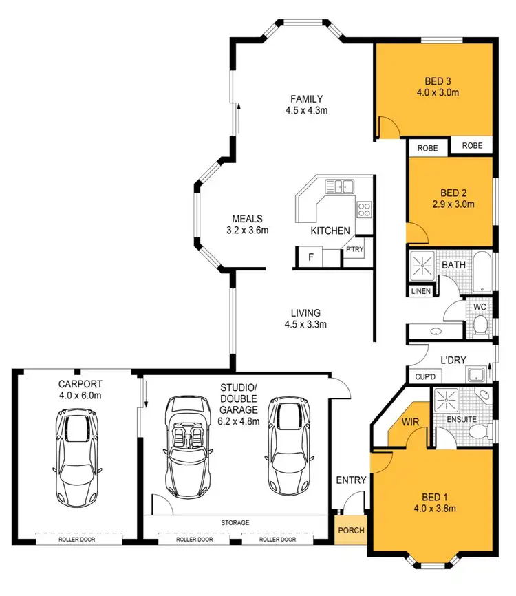 Floorplan of Homely house listing, 32 Jasmin Drive, Victor Harbor SA 5211