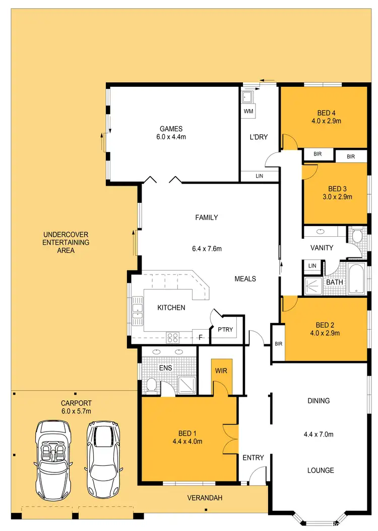 Floorplan of Homely house listing, 39 Jasmin Drive, Victor Harbor SA 5211