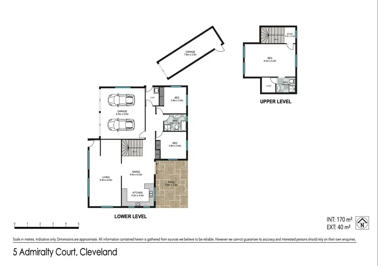 Floorplan of Homely house listing, 5 Admiralty Court, Cleveland QLD 4163
