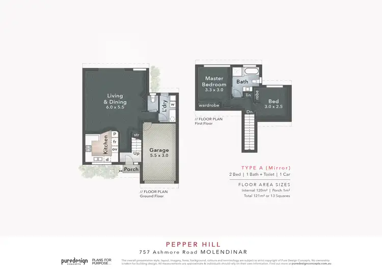 Floorplan of Homely townhouse listing, 77/757 Ashmore Road, Molendinar QLD 4214