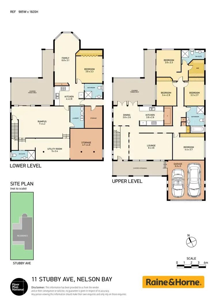 Floorplan of Homely house listing, 11 Stubby Street, Nelson Bay NSW 2315
