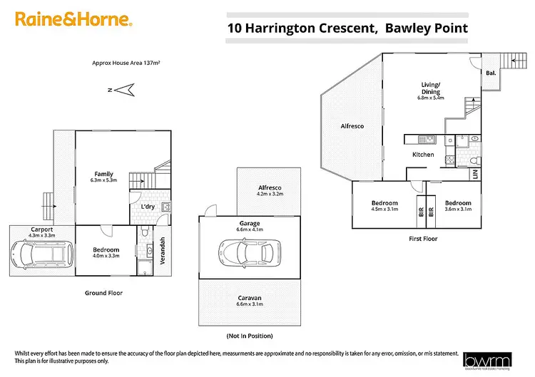 Floorplan of Homely house listing, 10 Harrington Crescent, Bawley Point NSW 2539