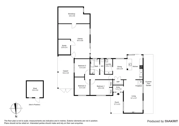 Floorplan of Homely house listing, 9 Ardent Court, Hastings VIC 3915