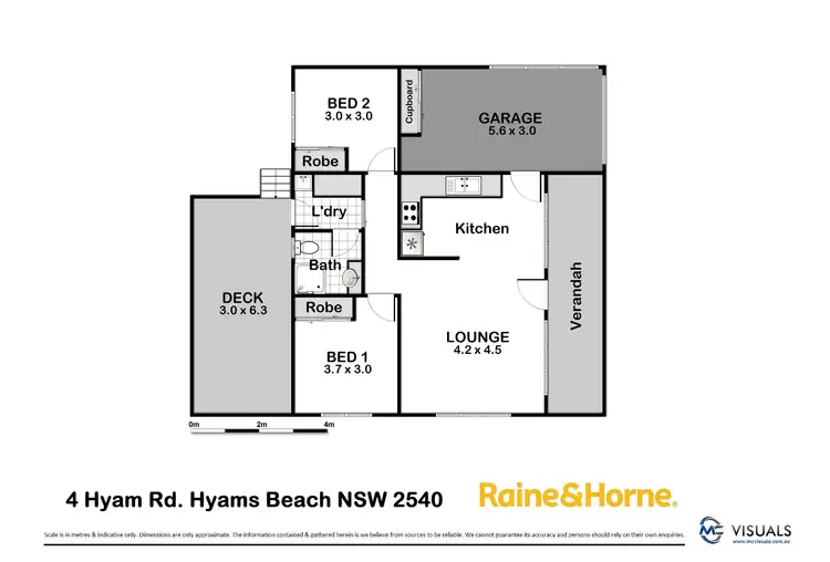 Floorplan of Homely house listing, 4 Hyam Road, Hyams Beach NSW 2540