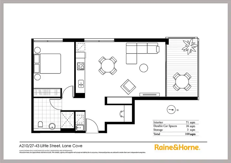 Floorplan of Homely house listing, A210/27-43 Little Street, Lane Cove NSW 2066