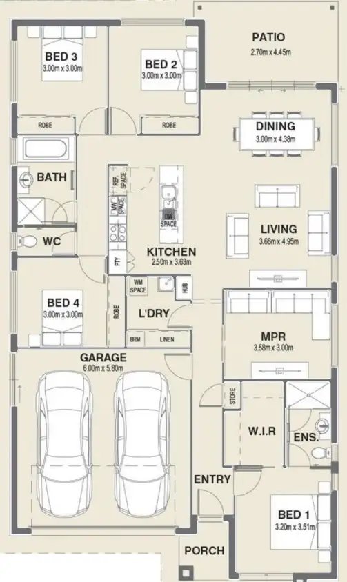 Floorplan of Homely house listing, 38 Emerald Street, Burpengary East QLD 4505
