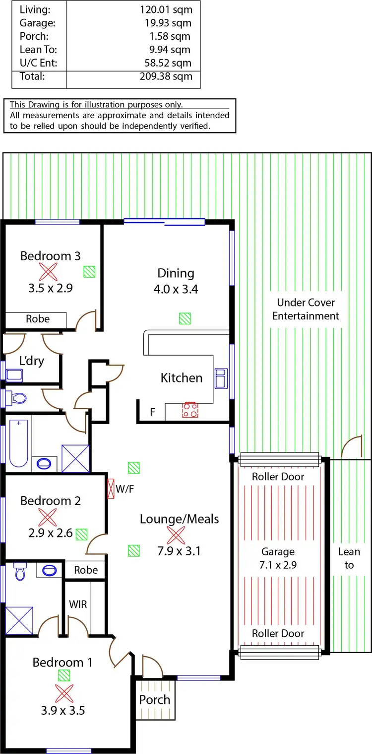 Floorplan of Homely house listing, 4 Jake Court, Munno Para West SA 5115