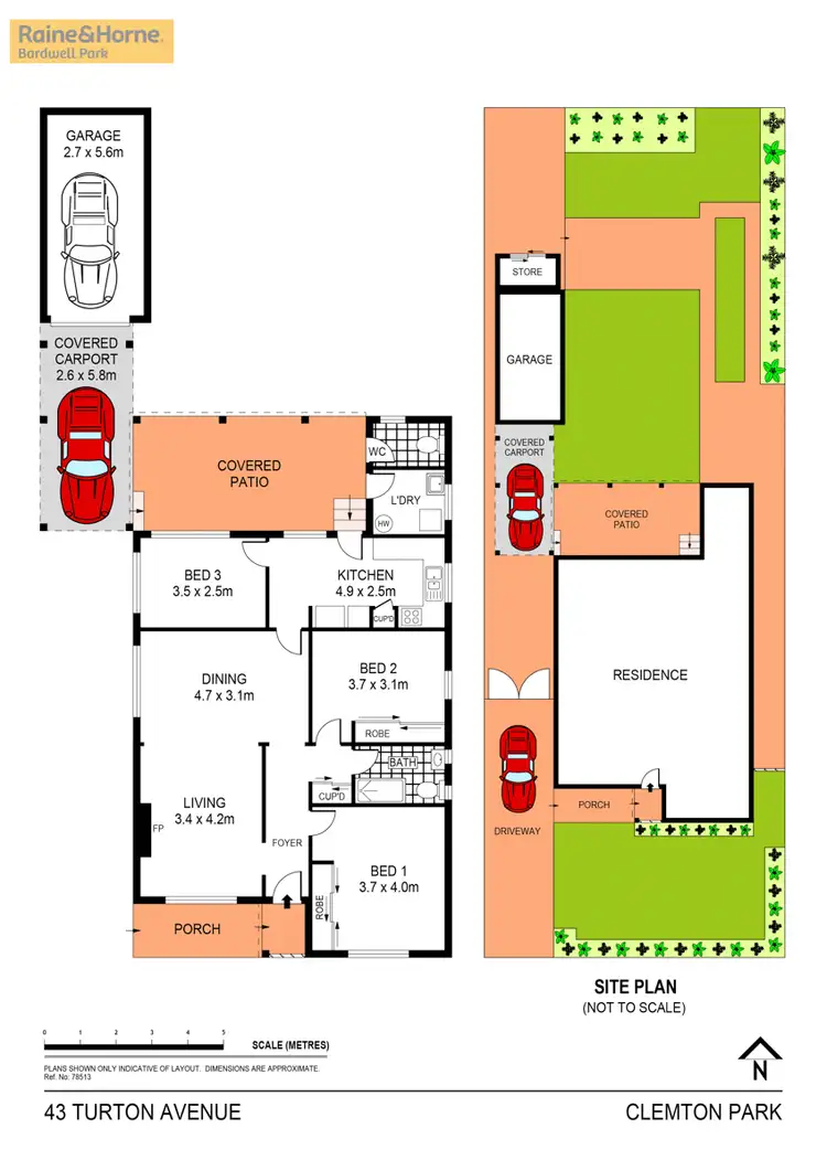 Floorplan of Homely house listing, 43 Turton Avenue, Clemton Park NSW 2206