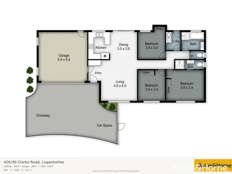 Floorplan of Homely house listing, 42/50 Clarks Road, Loganholme QLD 4129