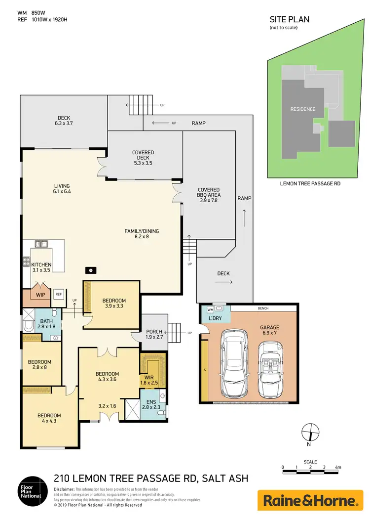 Floorplan of Homely house listing, 210 Lemon Tree Passage Road, Salt Ash NSW 2318
