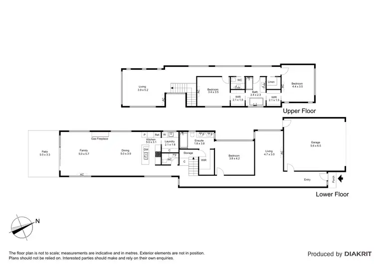 Floorplan of Homely house listing, 14A King Georges Avenue, Mornington VIC 3931