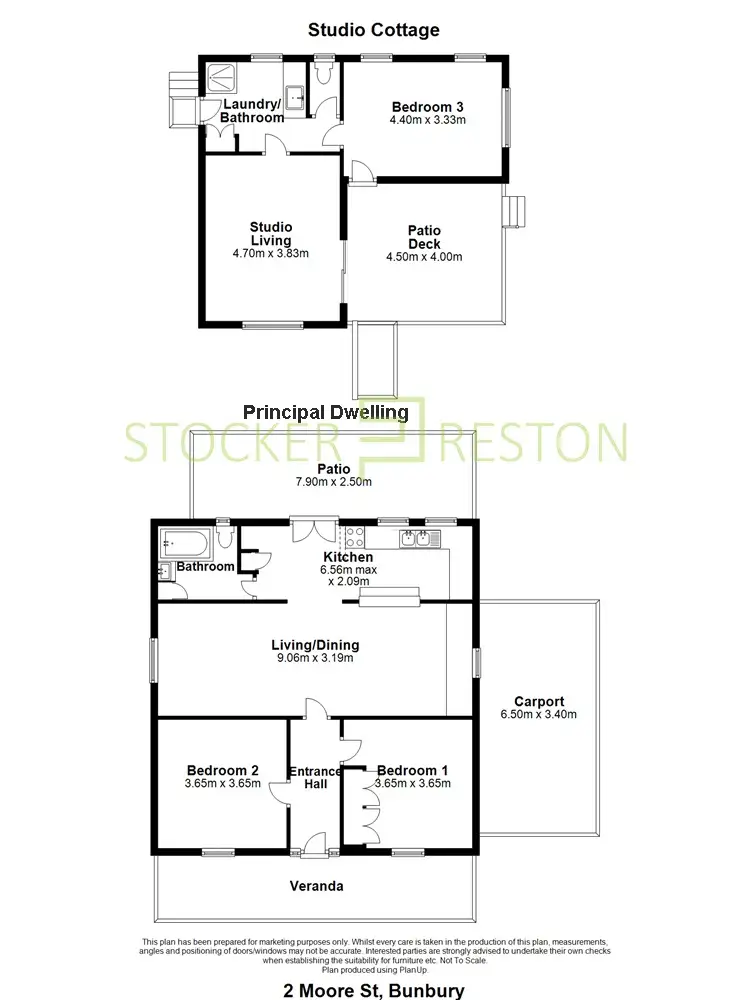 Floorplan of Homely house listing, 2 Moore Street, Bunbury WA 6230
