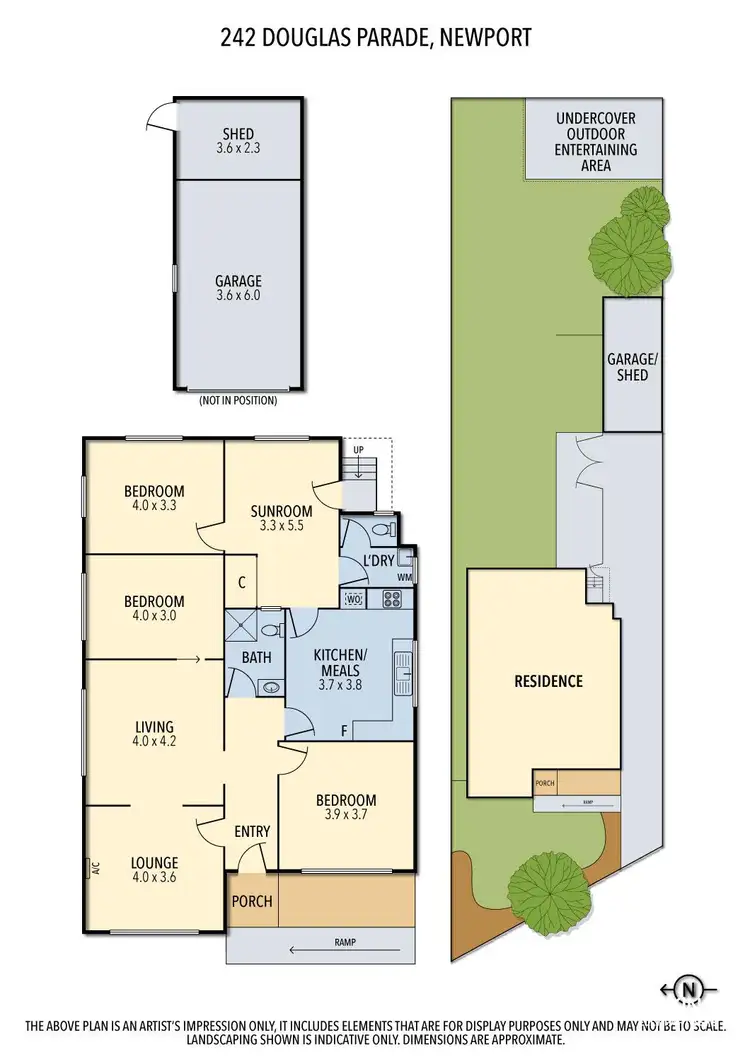 Floorplan of Homely house listing, 242 Douglas Parade, Newport VIC 3015