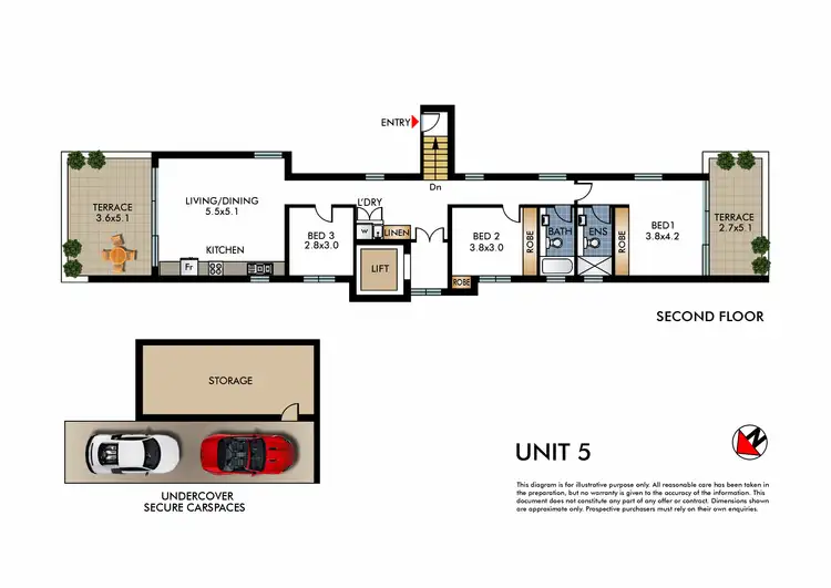Floorplan of Homely house listing, 5/2 Warners Avenue, Bondi Beach NSW 2026