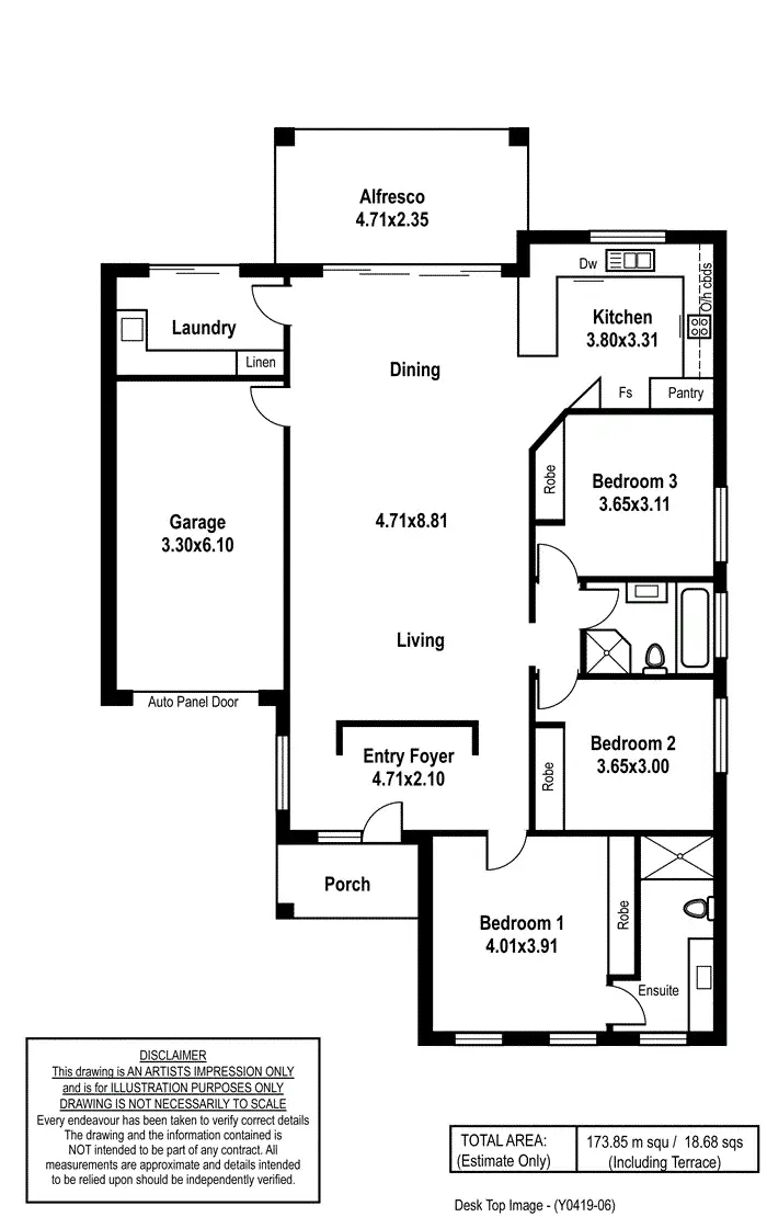 Floorplan of Homely house listing, 190B Black Road, Aberfoyle Park SA 5159