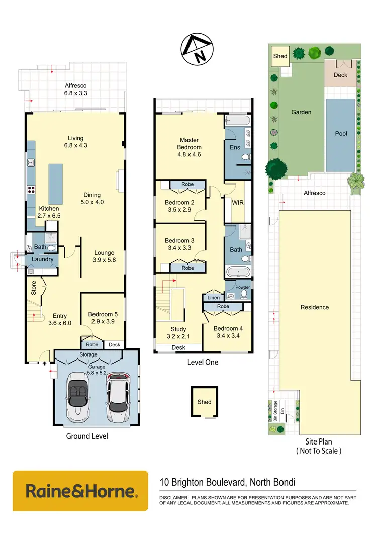 Floorplan of Homely house listing, 10 Brighton Boulevard, North Bondi NSW 2026