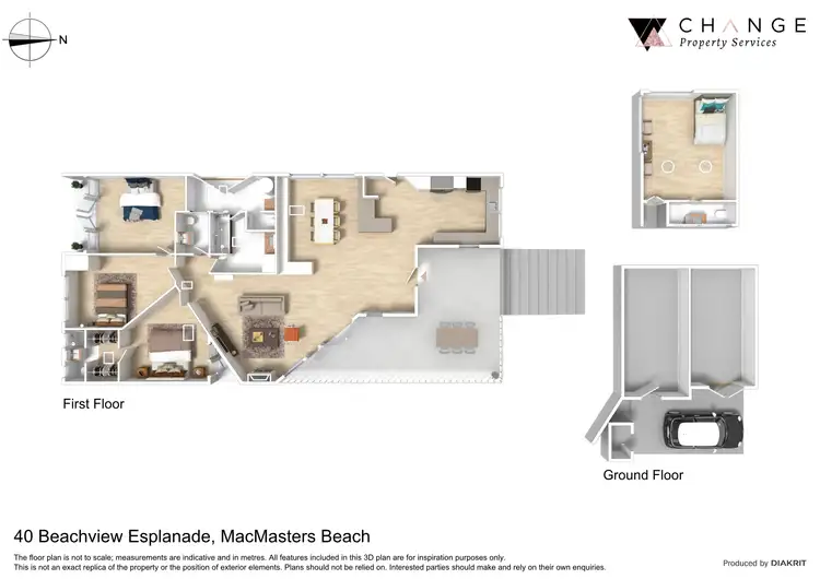 Floorplan of Homely house listing, 40 Beachview Esplanade, Macmasters Beach NSW 2251