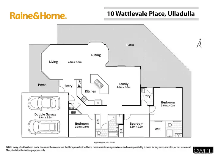 Floorplan of Homely house listing, 10 Wattlevale Place, Ulladulla NSW 2539