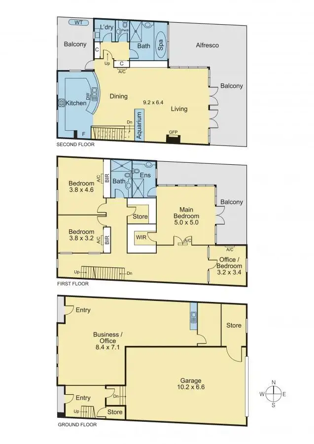 Floorplan of Homely house listing, 2 Wellington Parade, Williamstown VIC 3016