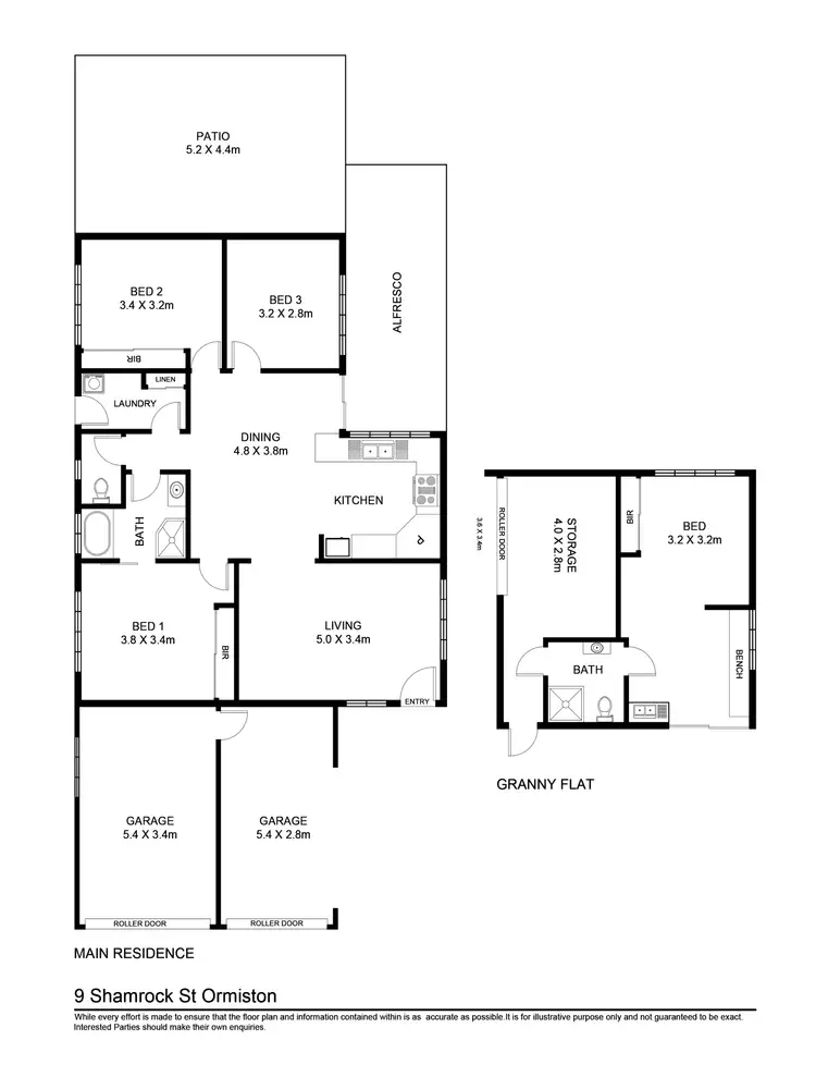 Floorplan of Homely house listing, 9 Shamrock St, Ormiston QLD 4160