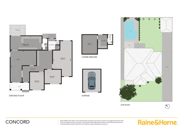 Floorplan of Homely house listing, 17 Sanders Parade, Concord NSW 2137