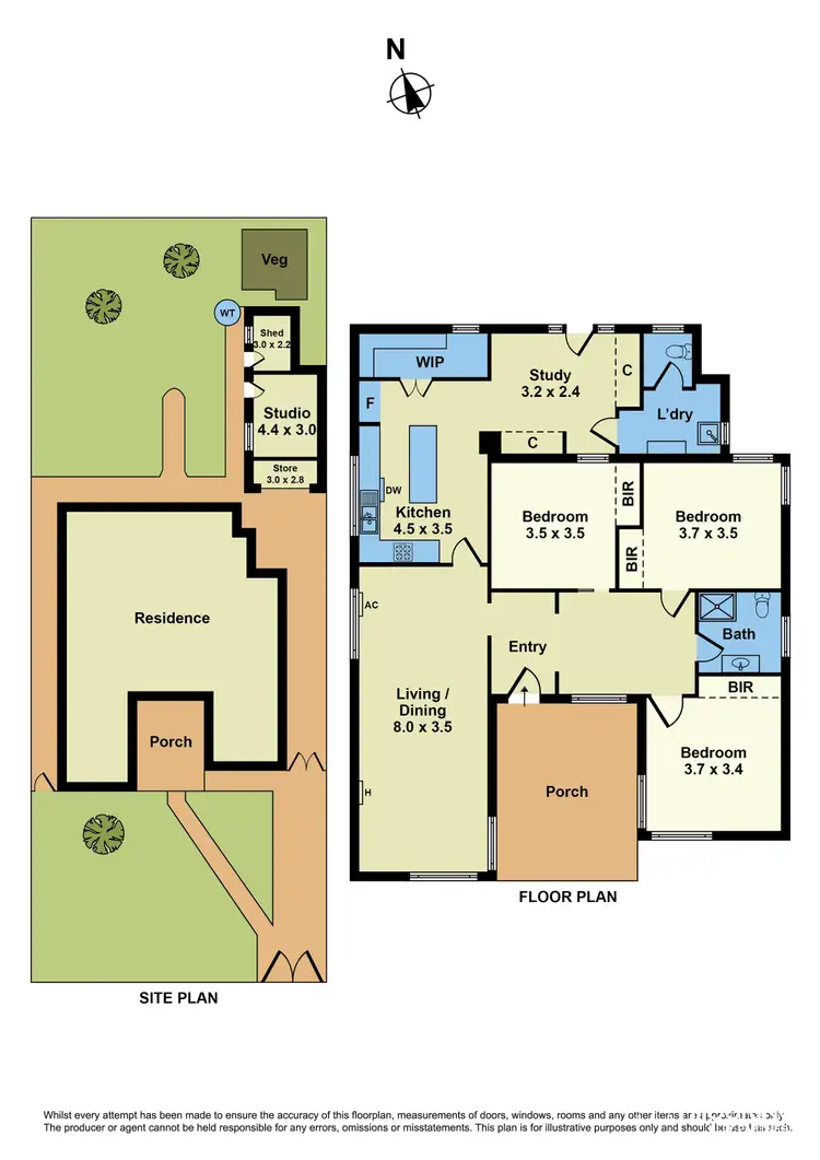 Floorplan of Homely house listing, 171 Civic Parade, Altona VIC 3018