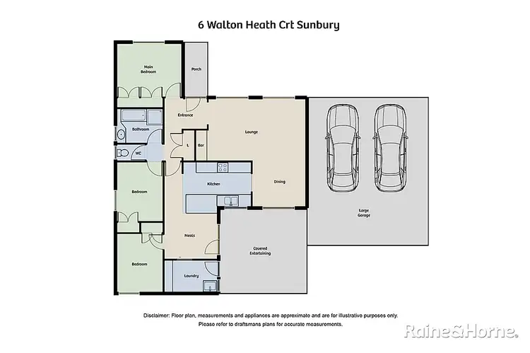 Floorplan of Homely house listing, 6 Walton Heath Court, Sunbury VIC 3429