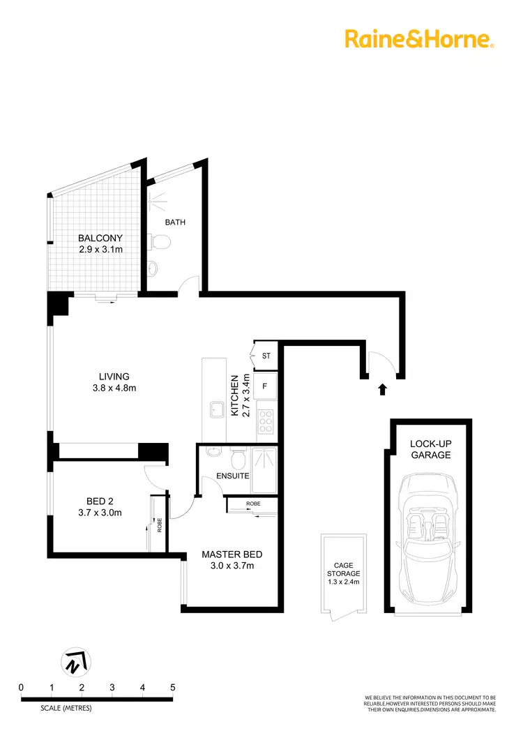 Floorplan of Homely apartment listing, 205/1-3 Harrow Road, Bexley NSW 2207