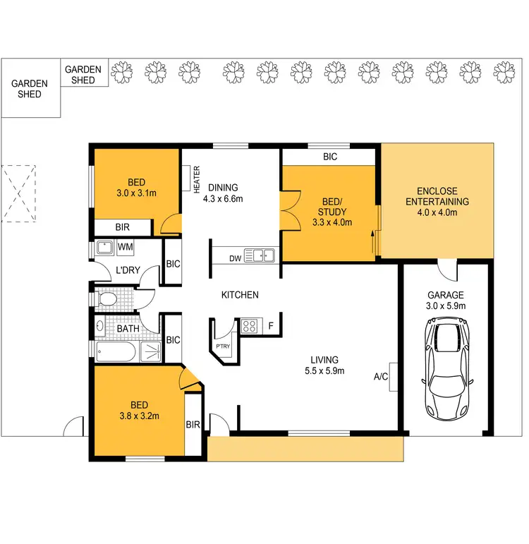 Floorplan of Homely house listing, 127 Rosetta Village, 1-27 Maude Street, Encounter Bay SA 5211