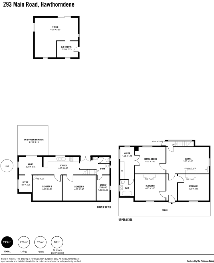 Floorplan of Homely house listing, 293 Main Road, Hawthorndene SA 5051