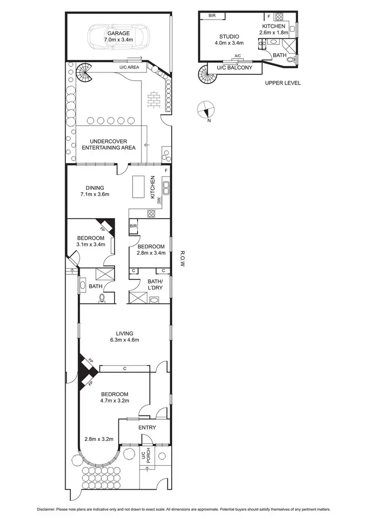 Floorplan of Homely house listing, 370 Danks Street, Middle Park VIC 3206