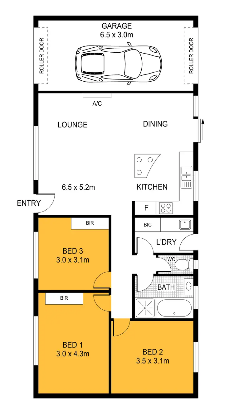 Floorplan of Homely house listing, 2/6 Charles Street, Encounter Bay SA 5211