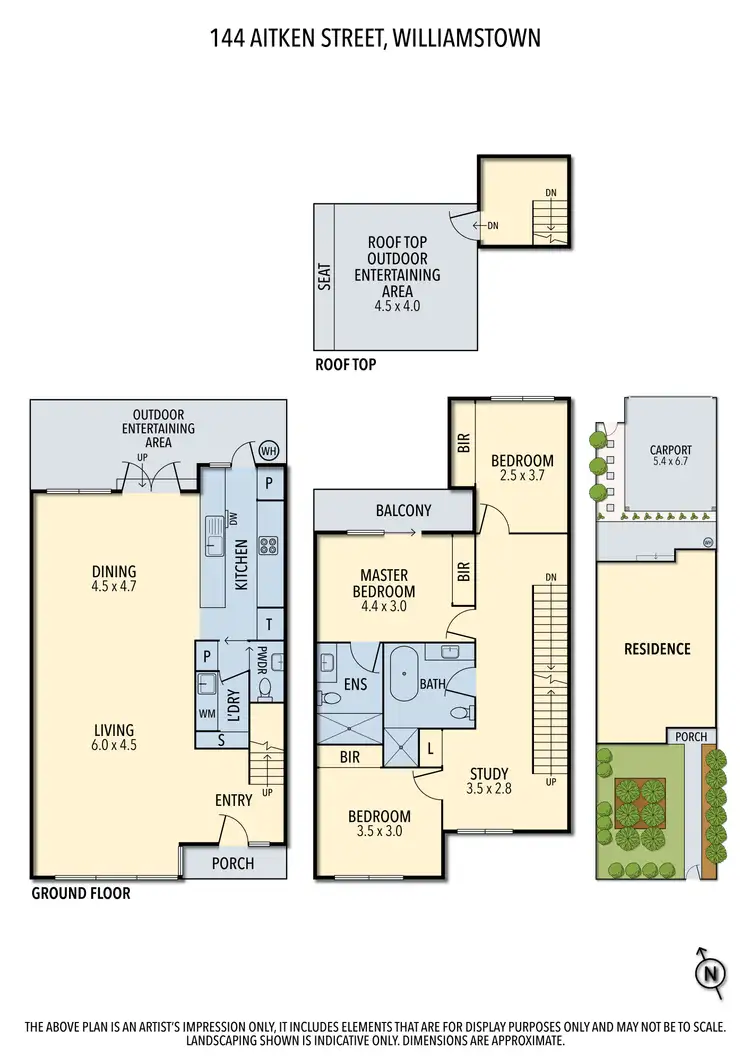 Floorplan of Homely house listing, 144 Aitken Street, Williamstown VIC 3016