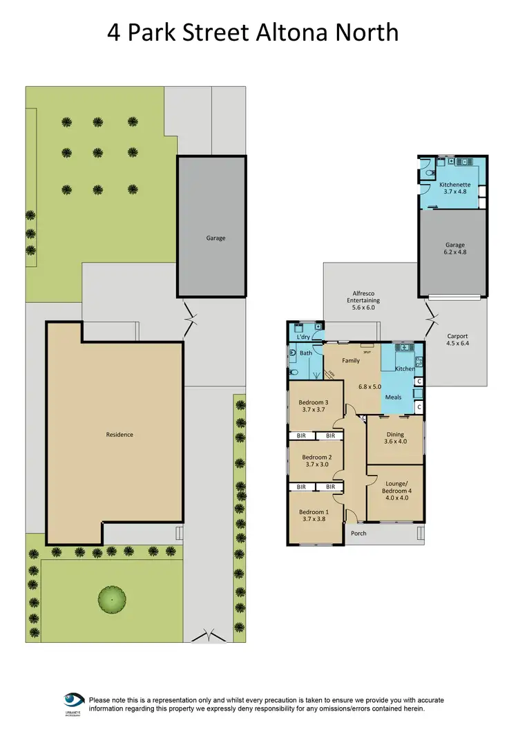 Floorplan of Homely house listing, 4 Park Street, Altona North VIC 3025