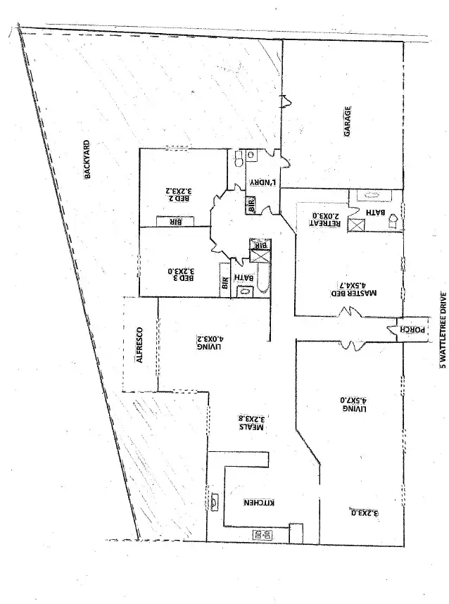 Floorplan of Homely house listing, 5 Wattletree Drive, Taylors Hill VIC 3037