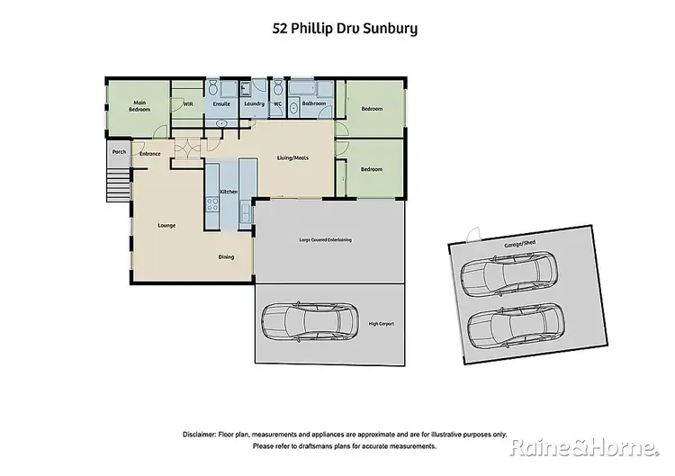 Floorplan of Homely house listing, 52 Phillip Drive, Sunbury VIC 3429