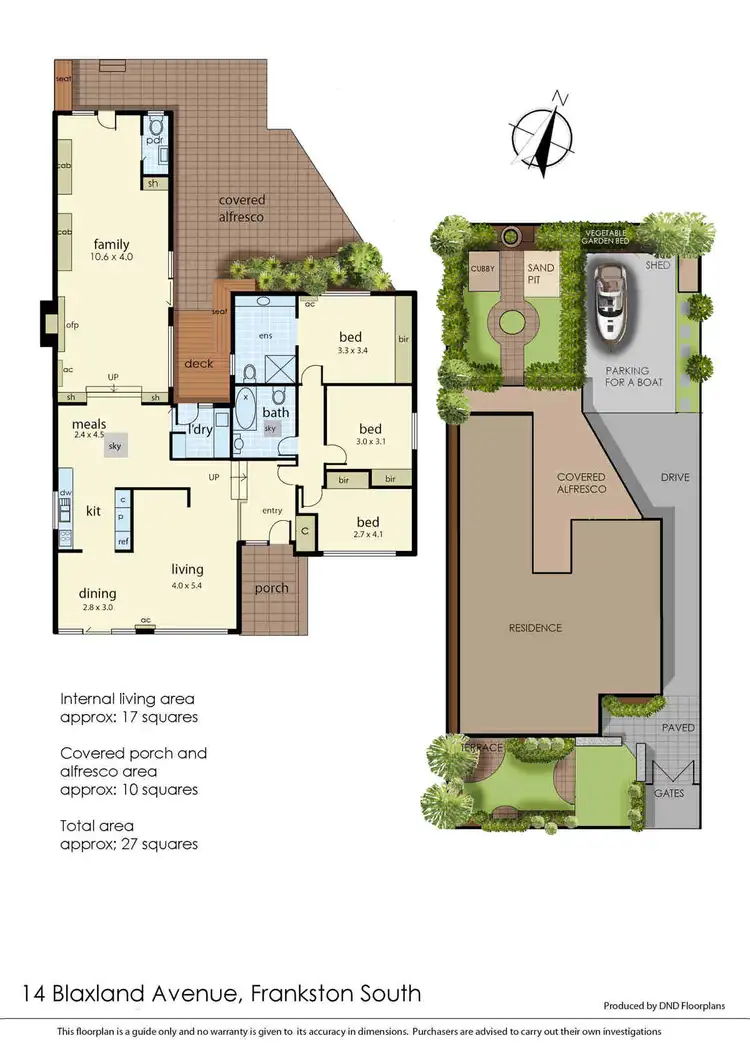 Floorplan of Homely house listing, 14 Blaxland Avenue, Frankston South VIC 3199