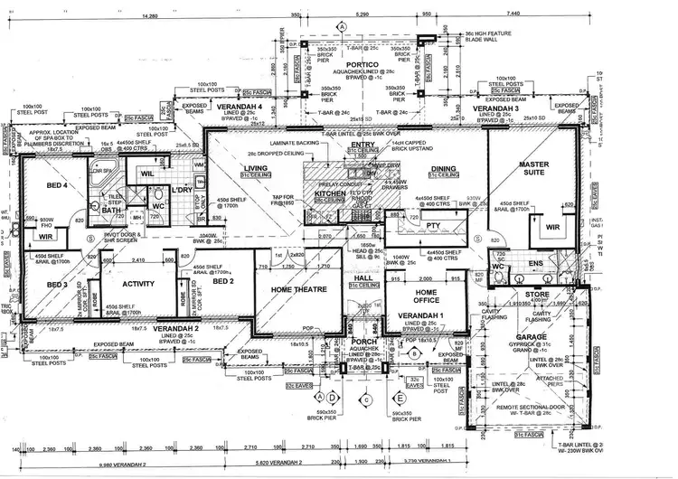 Floorplan of Homely house listing, 17 Daintree Loop, Yalyalup WA 6280