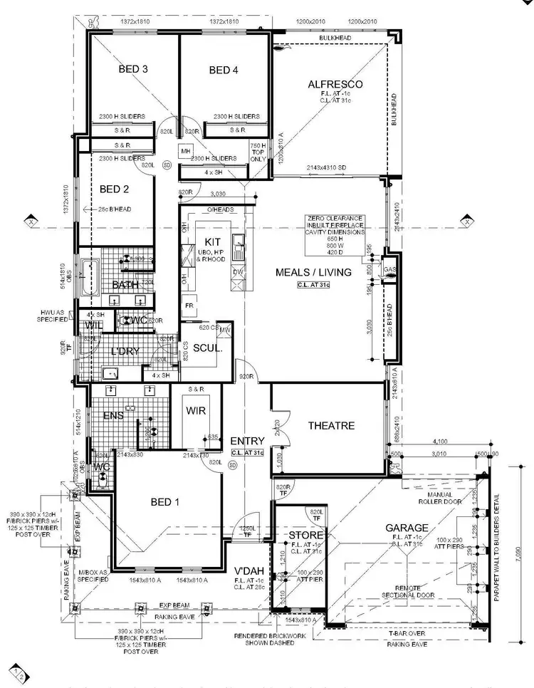 Floorplan of Homely house listing, 5 Belpaire Entrance, West Busselton WA 6280
