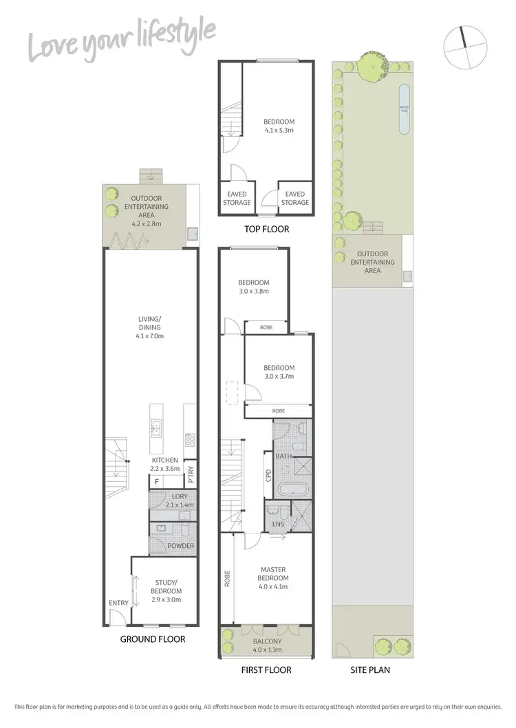 Floorplan of Homely house listing, 63B Frederick Street, St Peters NSW 2044