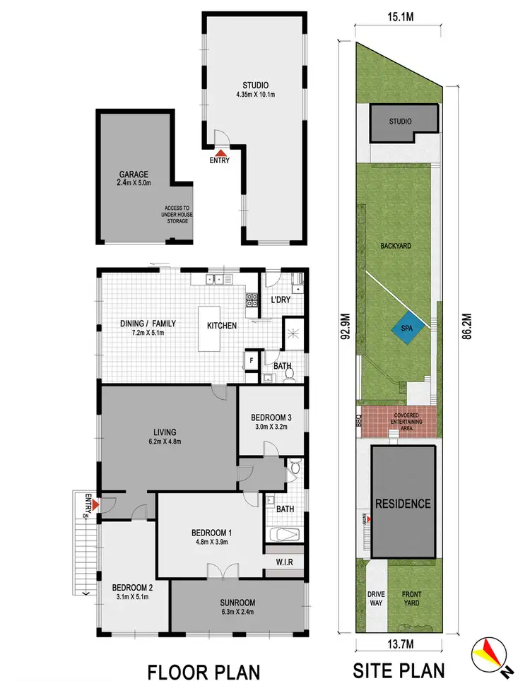 Floorplan of Homely house listing, 5 Buena Vista Avenue, Denistone NSW 2114