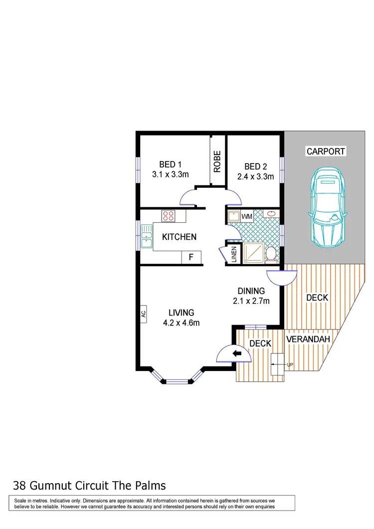 Floorplan of Homely house listing, 38/61 Supple Road, Waterloo Corner SA 5110
