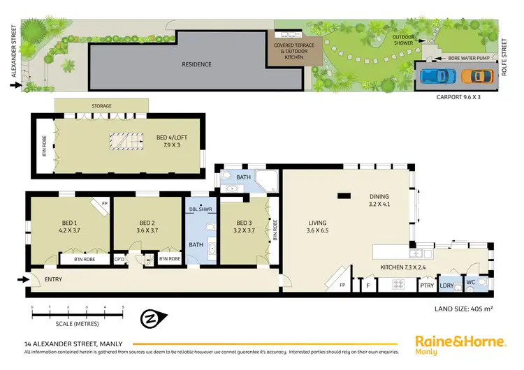 Floorplan of Homely house listing, 14 Alexander Street, Manly NSW 2095