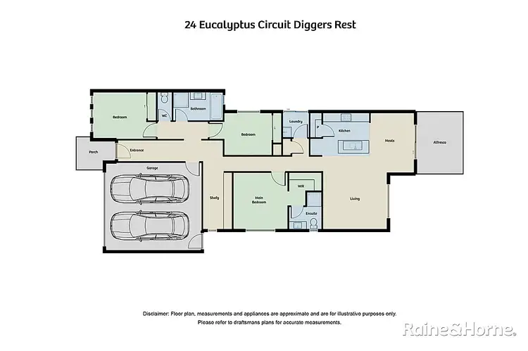 Floorplan of Homely house listing, 24 Eucalyptus Circuit, Diggers Rest VIC 3427