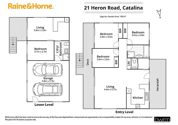 Floorplan of Homely house listing, 21 Heron Road, Catalina NSW 2536