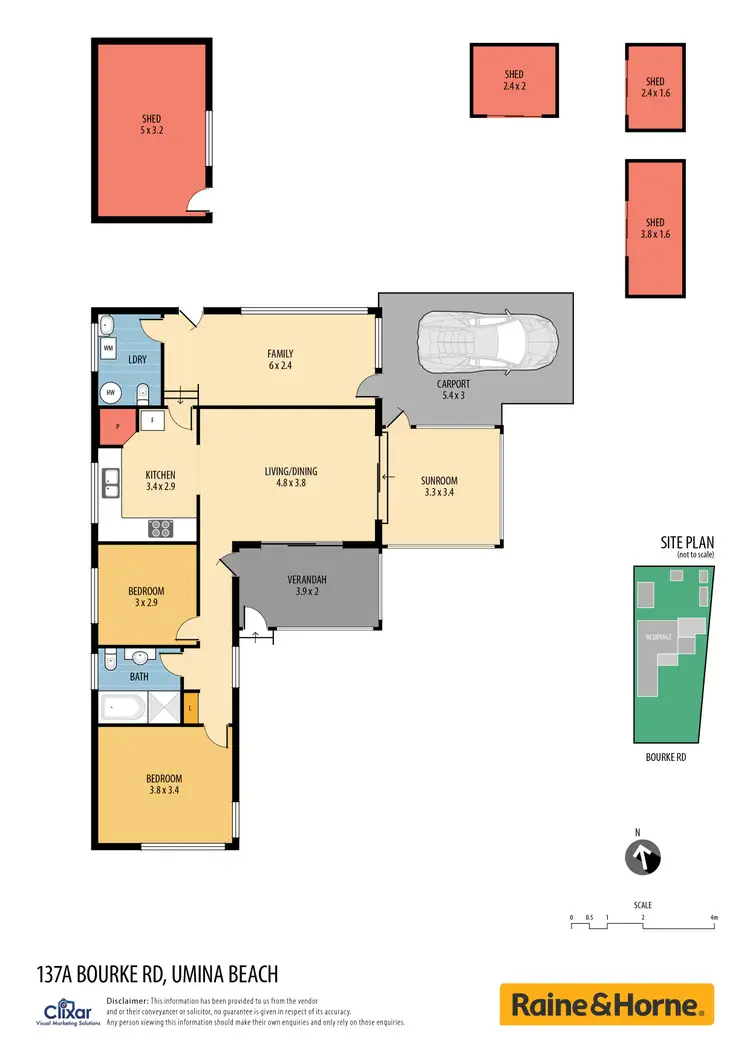 Floorplan of Homely house listing, 137a Bourke Road, Umina Beach NSW 2257